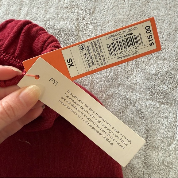 Red Colsie Shorts - Picture 4 of 6